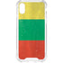 Lithuania Flag Distressed iPhone XS Clear Case